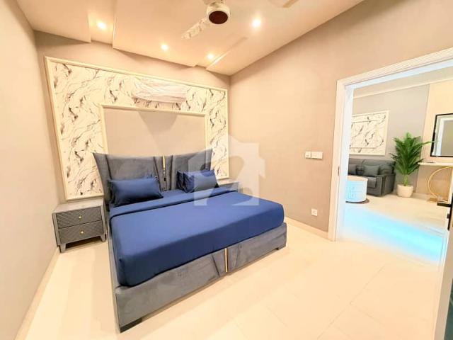 6 Marla Brand New Luxury Fully Furnished Apartment Available For Rent In DHA Phase 8 Ex Air Avenue Very Hot Location Family Apartment