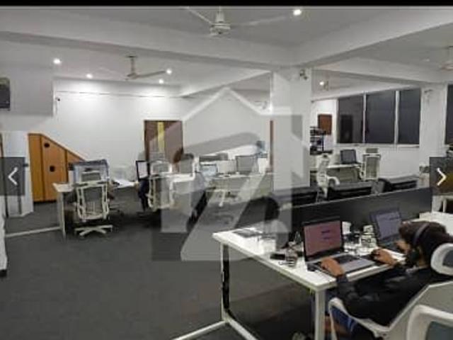 6, Marla Commercial Fist Floor Hall Available For Rent In Johar town Near Emporium Mall