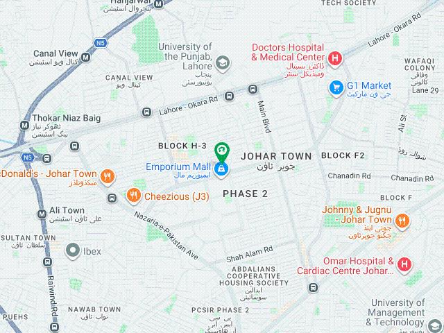 6 Marla Lifetime Commercial Plaza For Sale Sunny Park, Johar Town Near Expo Center