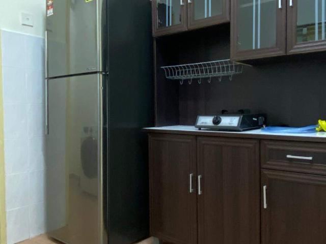 [6 Mins walk to LRT! ]Newly Renovated with Air Con Medium Room at Wangsa Maju Metroview Setapak