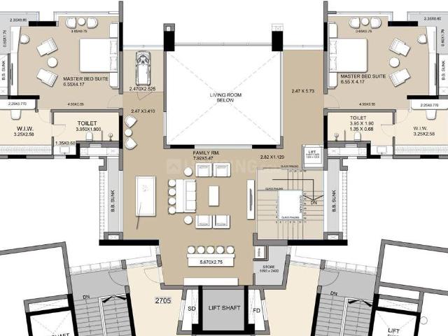 6 BHK Penthouse in Nerul for resale Navi Mumbai. The reference number is 20324446