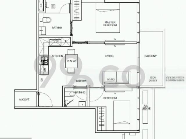 6 Derbyshire D11, Condominium
