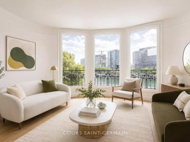 6 pièces 4 Chambres vue Seine et Tour Eiffel