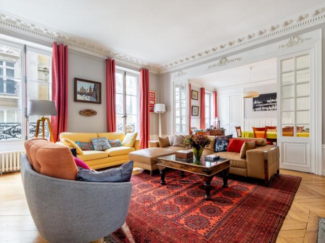 6 Pièces 75009 Paris, 177m² salon 53M² 4 chambres, parkin
