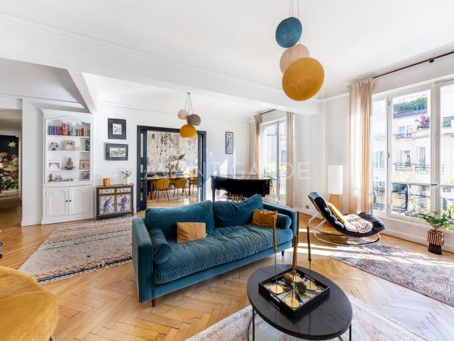 6 pièces meublé Avenue Rodin 75016 Paris