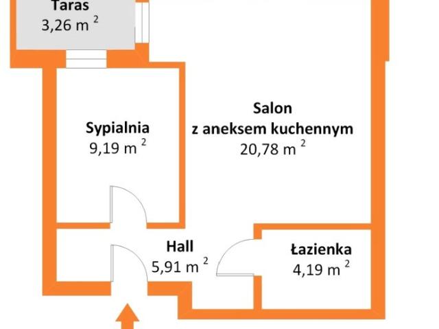 6 Sierpnia 40,07 m², Łódź