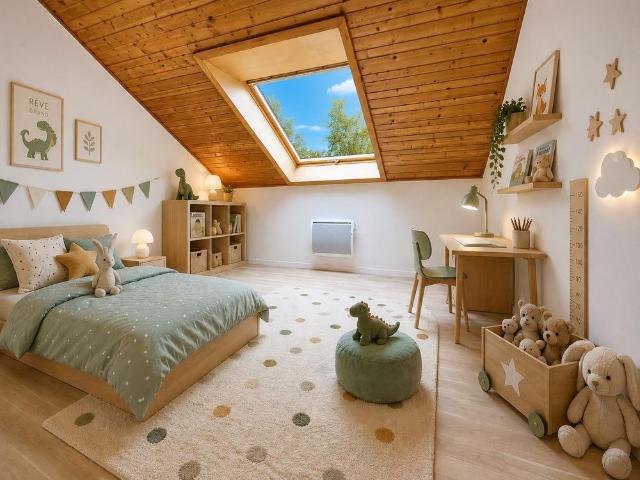 6 Zimmer, 134 m², 3. Stock