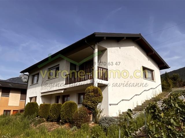 6 Zimmer Villa in Ormône/Savièse mit grossem Baugrundstück
