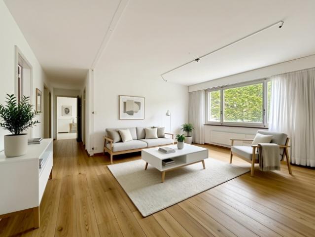 6 Zimmer Wohnung, die komplett renoviert werden muss