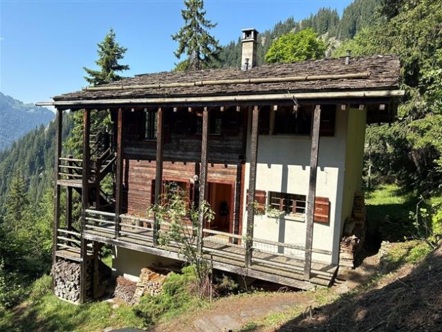 6 ZIMMER CHALET MITTEN IN DER NATUR RUHIGE LAGE / BLICK VON OBEN