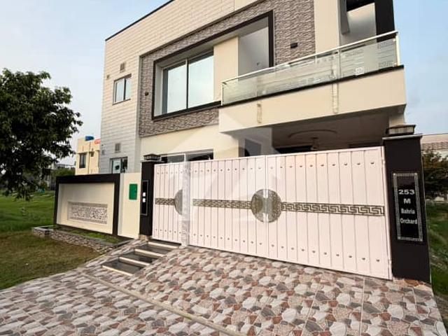 6.25 Marla Ultra Luxury House Modern Design For Sale In Bahria Orchard