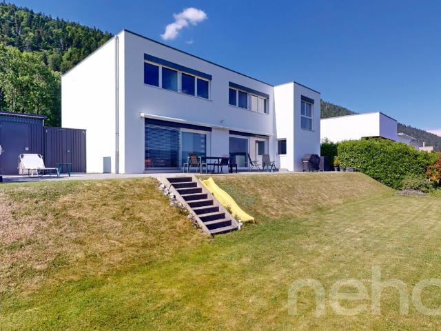 6,5 Zimmer Familienhaus mit Garten und Panoramablick auf das Gebirge
