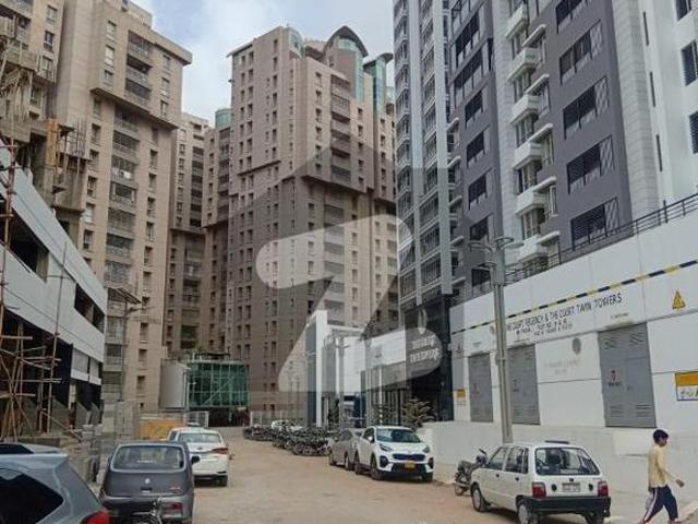 6th floor brand new appartments in the court twin towers callachi cooperative housing society