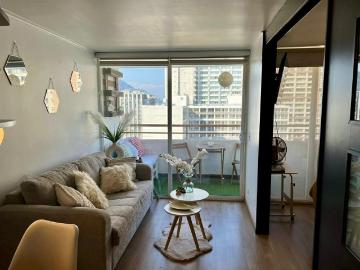 $ 700.000 Departamento en Arriendo en Santiago 1 dormitorio 1 baño / Berríos Zegers Propiedades