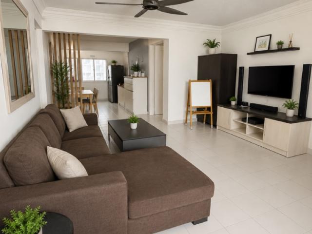 702 Bedok Reservoir Road HDB Apartment For Rent, $3,800, 3 Bed 2 Bath 1,001 sqft $3.80 psf