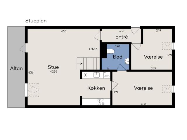 70502 Borgergade 29, 2. Tv Indflytningsklar ejerlejlighed med tilhørende carport, altan og central bel RealMæglerne