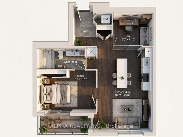 707 12 Bonnycastle Street, Toronto | 1+1Beds/1Bath, Condo, $2,599/mo | Condos. Ca