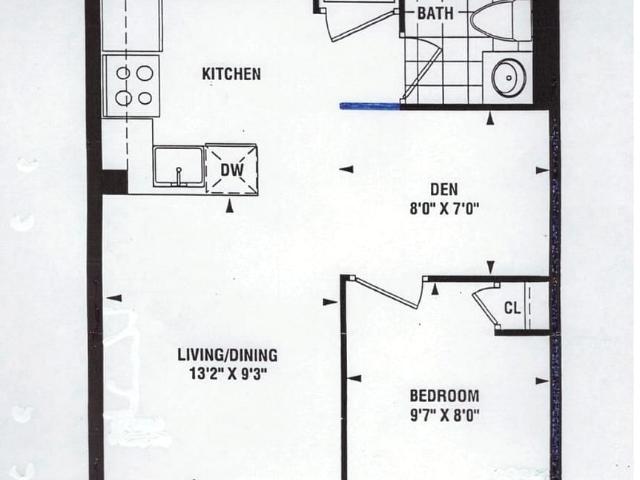 708 10 Laidlaw Street, Toronto | 1+1Beds/1Bath, Townhouse, $2,150/mo | Condos. Ca