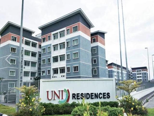 710sf apartment Uni Residences Taman Universiti Tapah Perak