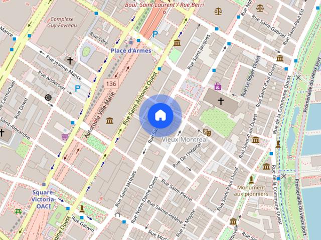 720 Rue St Jacques, app.1801, H2Y 2H6, H2Y 2H6, Montréal