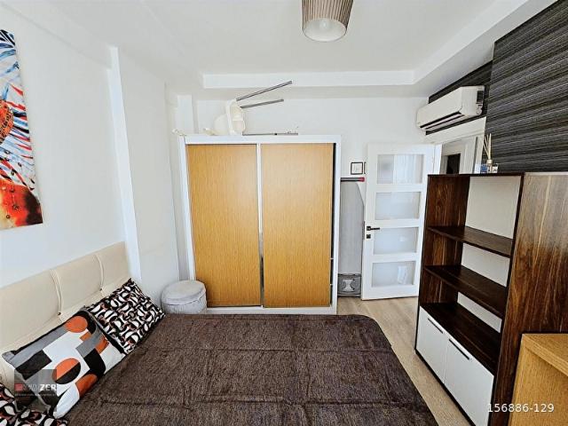724 GÜVENLİKLİ, HAVUZLU SİTEDE ARA KATTA EŞYALI 1+1 DAİRE