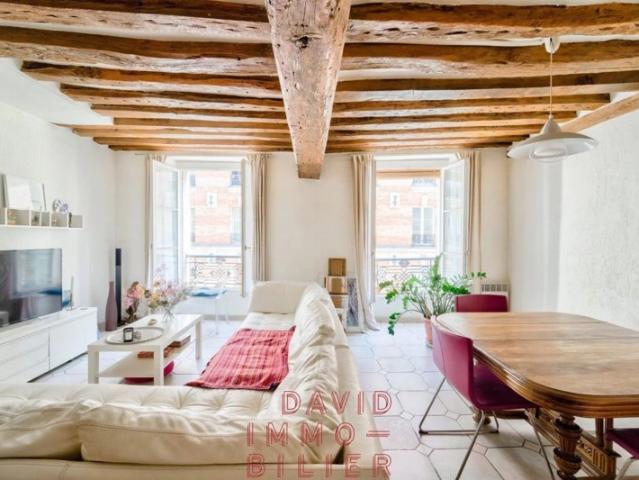 75011 Paris Appartement 3/4 pièces: Le cachet de 1880