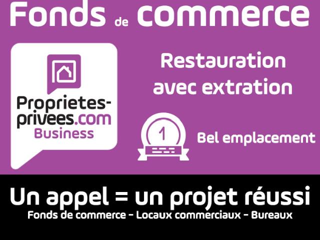 75011 PARIS RESTAURATION RAPIDE 50 M² 30 COUVERTS GROSSE EXTRACTION RUE TRÈS FRÉQUENTÉE FLUX PIETONS IMPORTANT EMPLACEMENT N° 1
