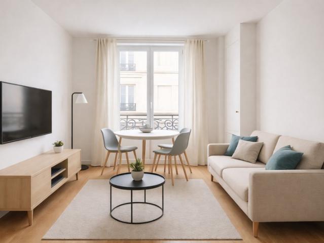 PARIS 75017, rue devTocqueville, charmant 3 pièces traversant de 50 m² – 2 chambres
