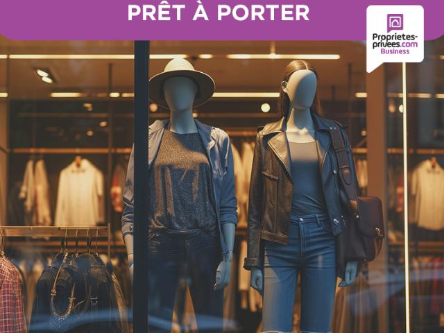 75018 PARIS Boutique Prêt à porter, Accessoires de mode,120 m², vitrine 12 mètres