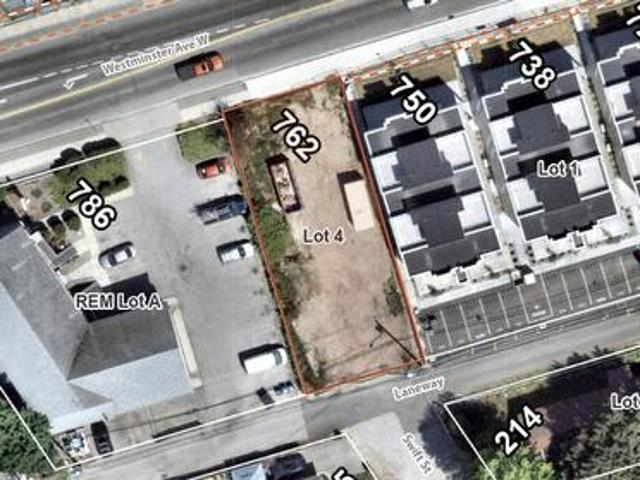 762 Westminster Avenue, Penticton, BC, V2A 1K8 vacant land for sale | Listing ID 10392 | Royal LePage