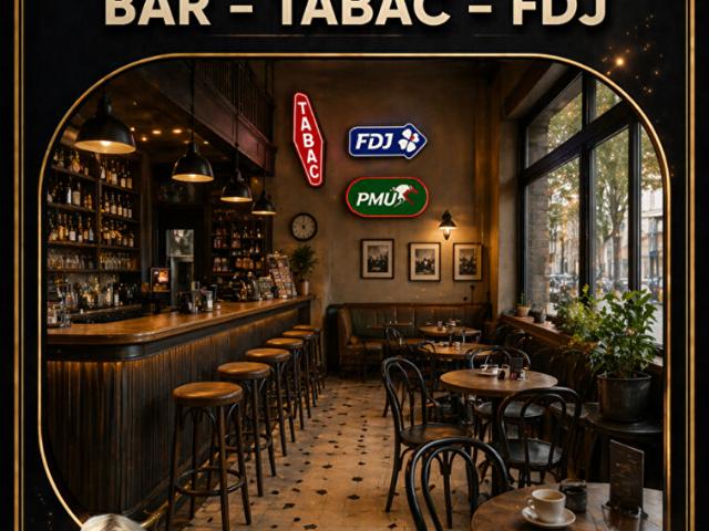 76 Fonds de commerce BAR BRASSERIE TABAC FDJ à 30 minutes de HONFLEUR