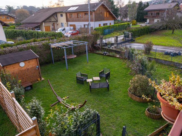 76 m2 au sol POISY T3 AVEC JARDIN