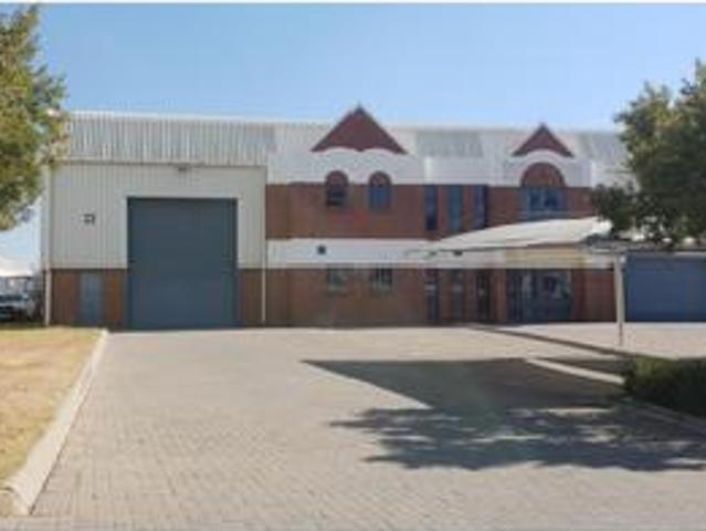 772sqm warehouse to lease in randjes.