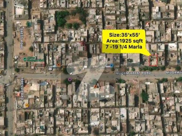 7 Marla Old House For Commercial Purposes On Maqam e Hayat Road Maqam e Hayat
