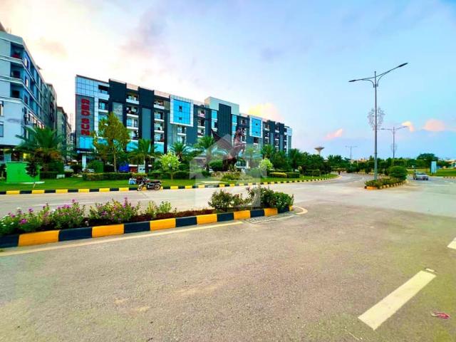 7 marla corner plot for sale in a block ft