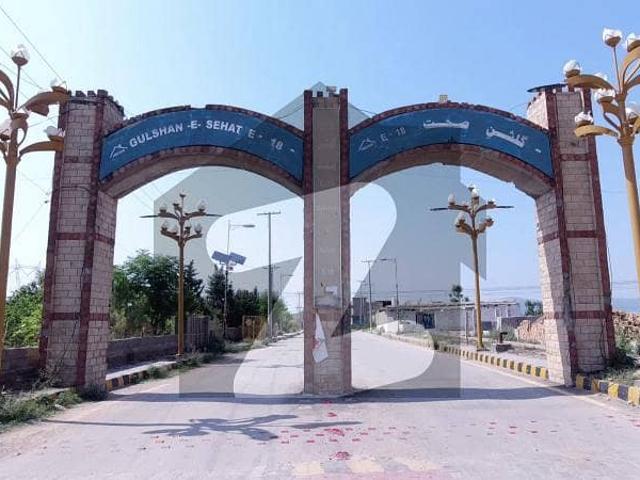 7 Marla Corner Residential Plot Available For Sale. In Gulshan e Sehat E 18 Islamabad