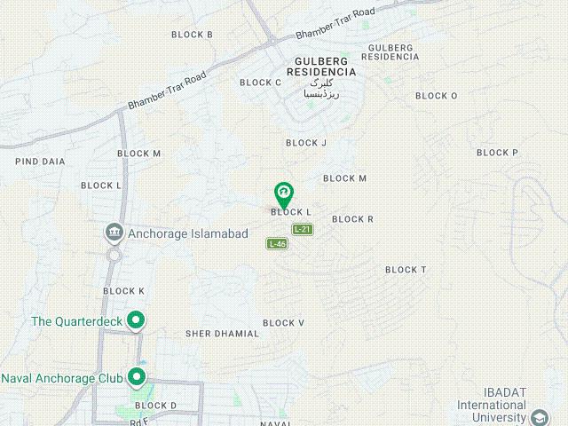 7 Marla Develop Possession Plot For Sale In L Block Gulberg