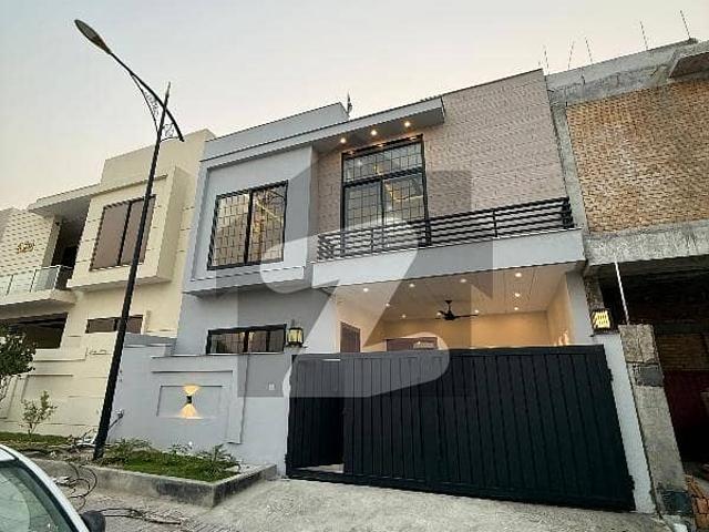 7 Marla Double Storey House For Sale In Kohistan Enclave G Block Main 60 Ft Road Facing | Japanese Park | Wah Cantt