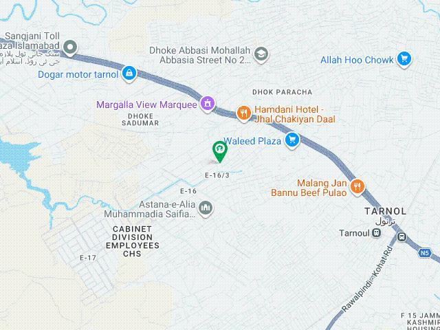 7 Marla Plot For Sale In E 16/3