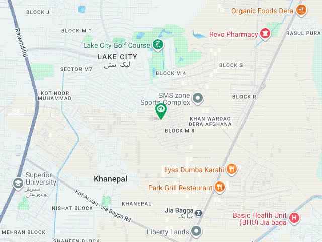 7 Marla Plot For Sale In Sector M8a Lake City