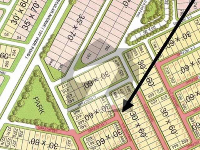7 Marla Prime Location Plot For Sale