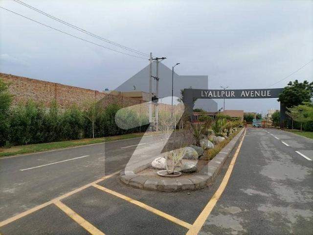 7 Marla Residential Plot In Stunning Lyallpur Avenue Is Available For Sale