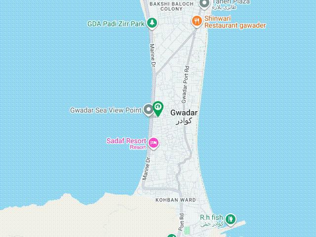 7 Acre Open Land Available On Prime Location 1 Acre Sea Front In Mouza Pishukan Gwadar