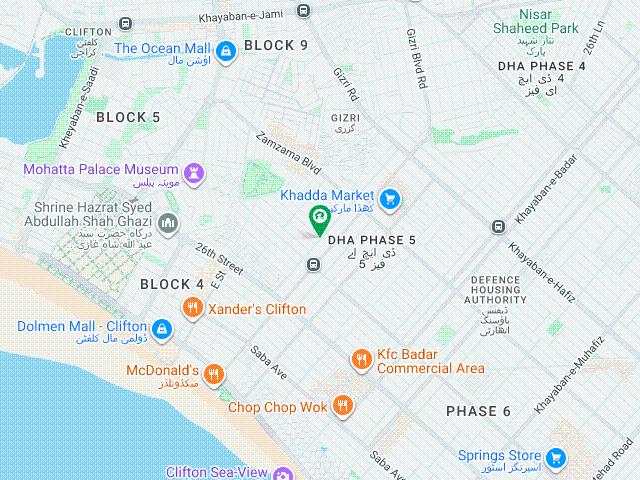 7 Bed Semi Furnished Bungalow | Big Lawn | DHA Phase 5 | 8.50 Lac | For Rent
