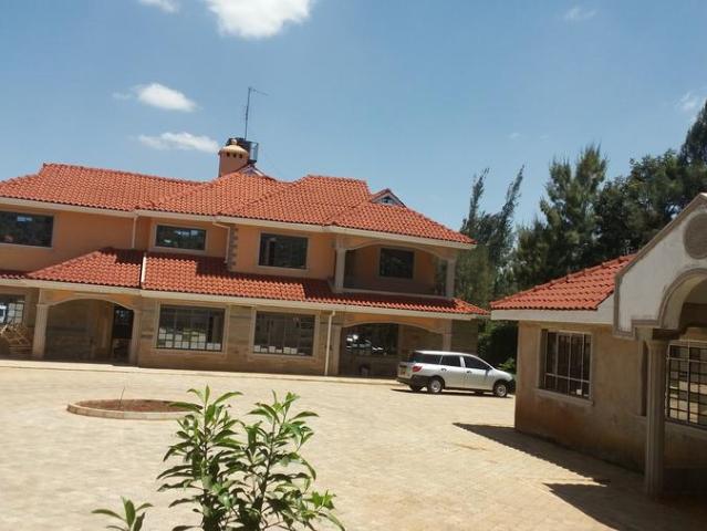 7 Bedroom Ambassadorial house For Sale in Runda. As it is newly built it has a very modern design. It has the following features