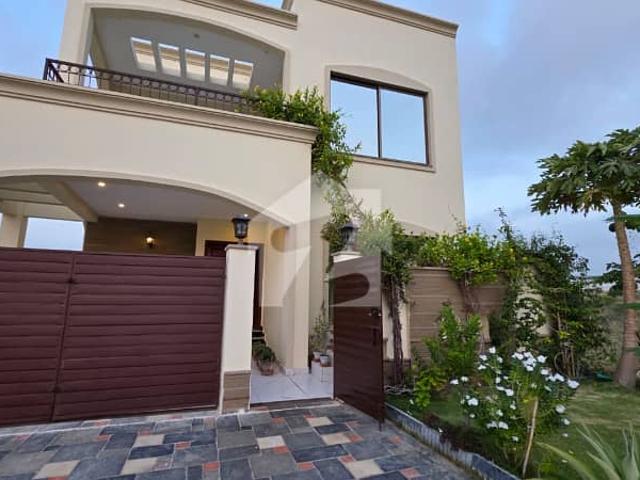 7 Bedroom Villa for Sale 272 Sq Yd with Full Basement 80 Ft Road Facing Solar + Green Meter