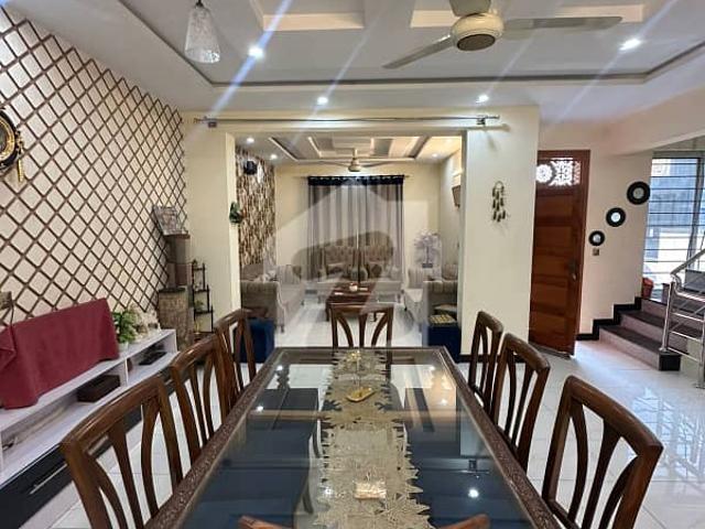 7.2 Marla Fully Furnished House With Solar System Located At Very Prime Location Of I 14 Available For Rent
