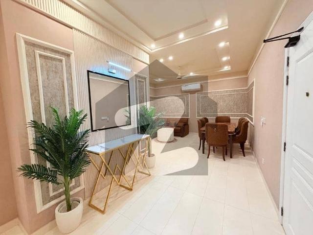 7.5 Marla 2 bedrooms Apartment Eden City Fully Furnished For Rent Brand New