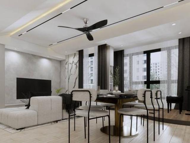 7min Mid Valley Condo 4xxk 34room 2carpark with Furnished