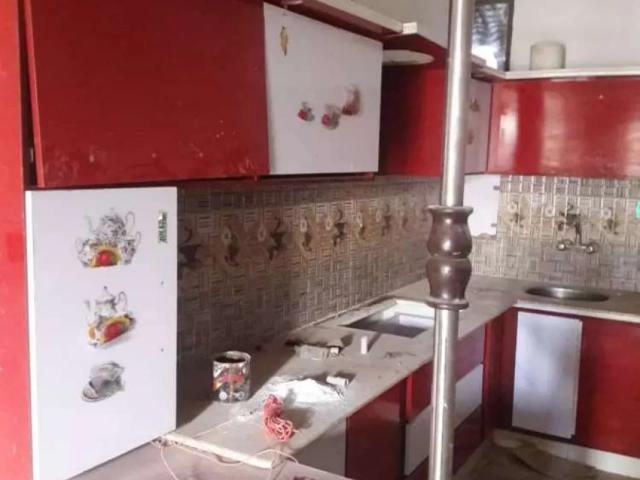 7rooms flat+paint corner on builder loan Karachi Scheme 33 ID 06425
